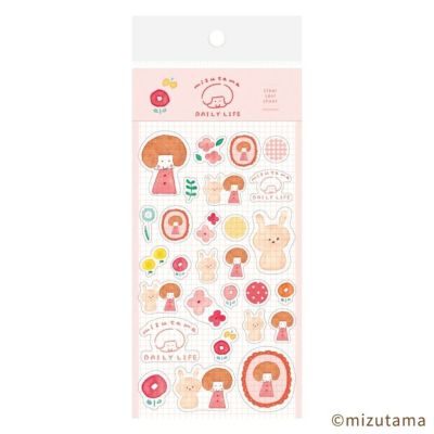 透明ｼｰﾙｼｰﾄ かわいいお花 DAILY LIFE | 古川紙工公式オンライン