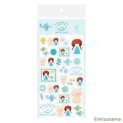 透明ｼｰﾙｼｰﾄ きれいな小鳥 DAILY LIFE | 古川紙工公式オンライン