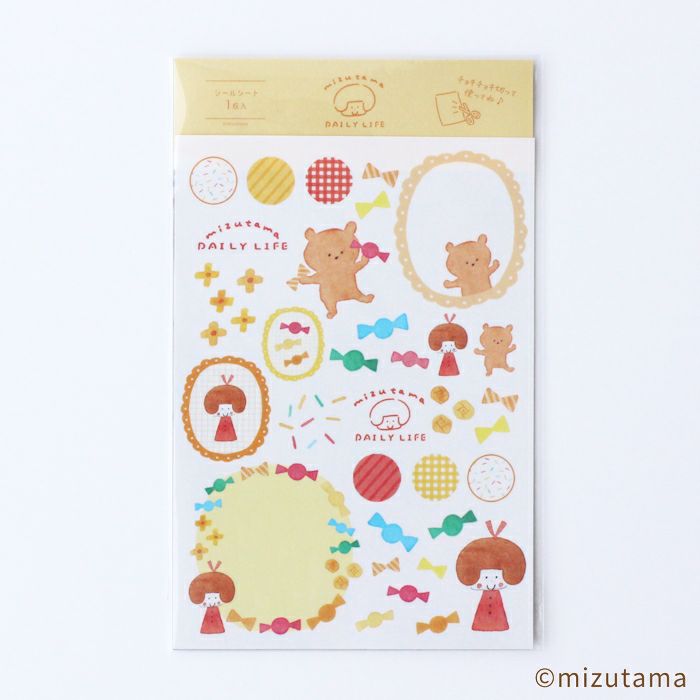 ｵﾝﾗｲﾝ限定 ｼｰﾙｼｰﾄ DAILY LIFE あまいｷｬﾝﾃﾞｨｰ