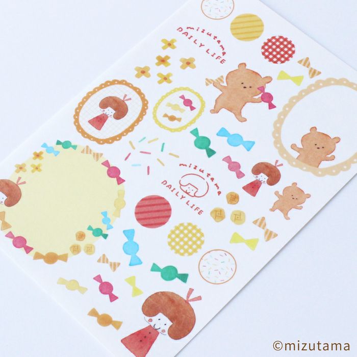 ｵﾝﾗｲﾝ限定 ｼｰﾙｼｰﾄ DAILY LIFE あまいｷｬﾝﾃﾞｨｰ