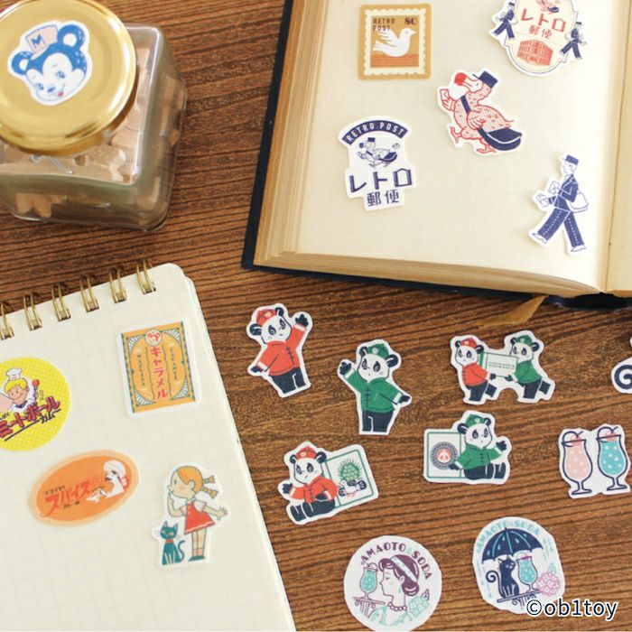 和紙ﾌﾚｰｸｼｰﾙ ﾏｽﾞｲﾔ製菓 ｵﾋﾞﾜﾝ