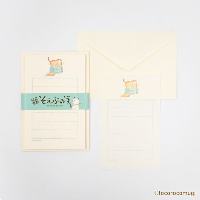 そえぶみ箋 ｍorning ﾄｺﾛｺﾑｷﾞ