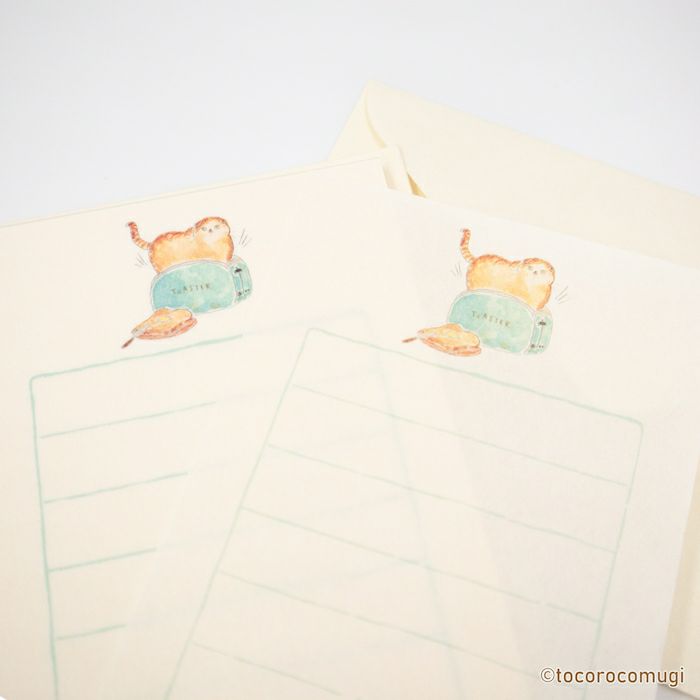 そえぶみ箋 ｍorning ﾄｺﾛｺﾑｷﾞ