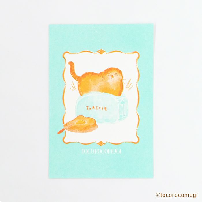 ﾚﾄﾛﾎﾟｽﾄｶｰﾄﾞ ｍorning ﾄｺﾛｺﾑｷﾞ