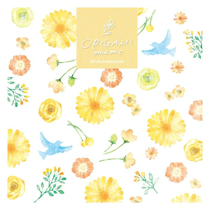 ｵﾝﾗｲﾝ限定 ORIGAMI memo ｷｲﾛのお花