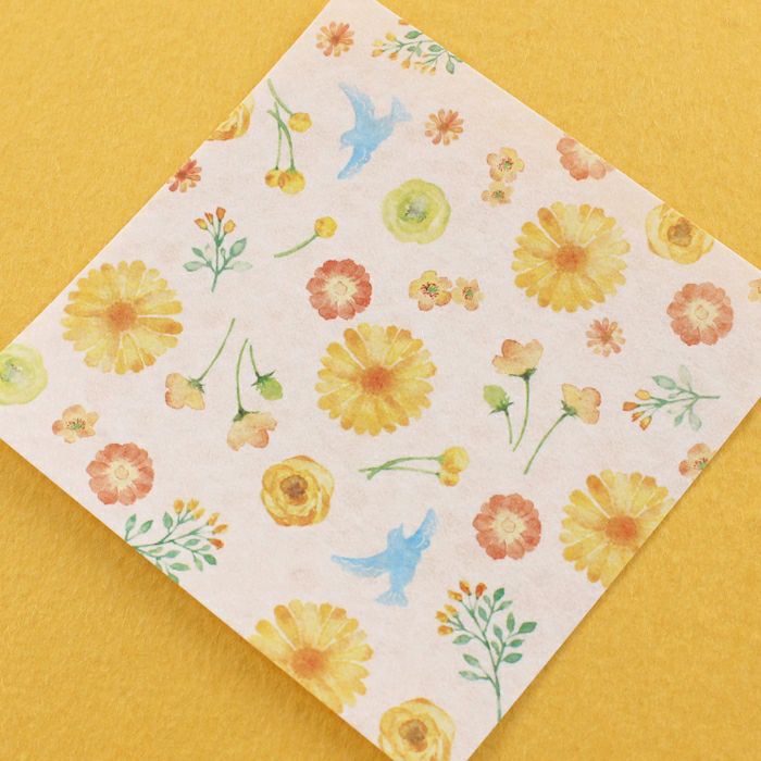 ｵﾝﾗｲﾝ限定 ORIGAMI memo ｷｲﾛのお花