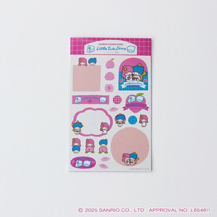 ｵﾝﾗｲﾝ限定 ｼｰﾙｼｰﾄ ｻﾝﾘｵ ﾘﾄﾙﾂｲﾝｽﾀｰｽﾞ