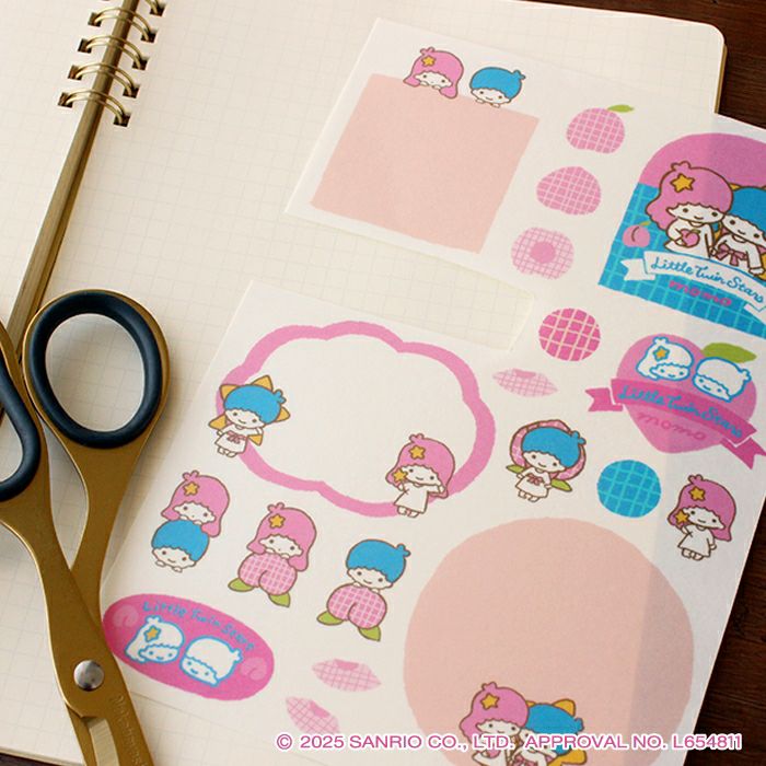 ｵﾝﾗｲﾝ限定 ｼｰﾙｼｰﾄ ｻﾝﾘｵ ﾘﾄﾙﾂｲﾝｽﾀｰｽﾞ