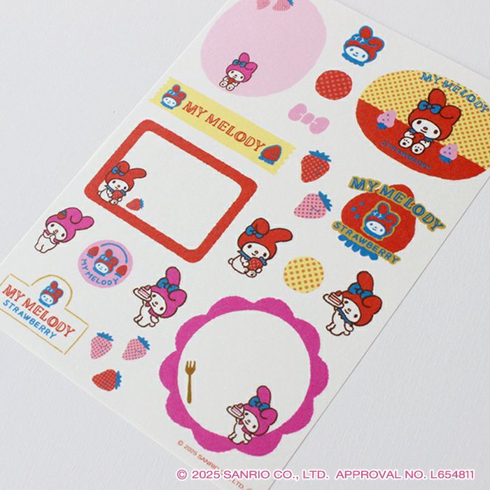 ｵﾝﾗｲﾝ限定 ｼｰﾙｼｰﾄ ｻﾝﾘｵ ﾏｲﾒﾛﾃﾞｨ