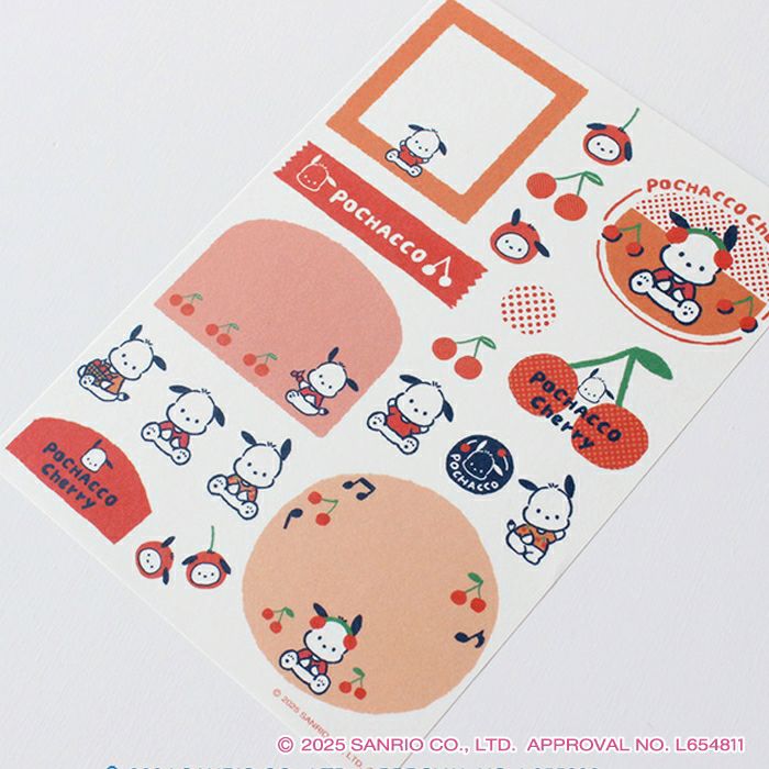 ｵﾝﾗｲﾝ限定 ｼｰﾙｼｰﾄ ｻﾝﾘｵ ﾎﾟﾁｬｯｺ