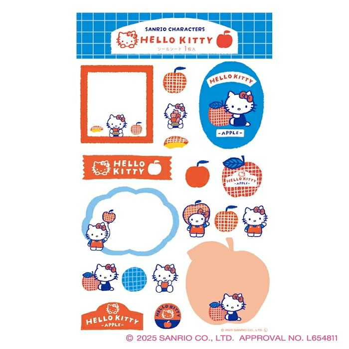 ｵﾝﾗｲﾝ限定 ｼｰﾙｼｰﾄ ｻﾝﾘｵ ﾊﾛｰｷﾃｨ