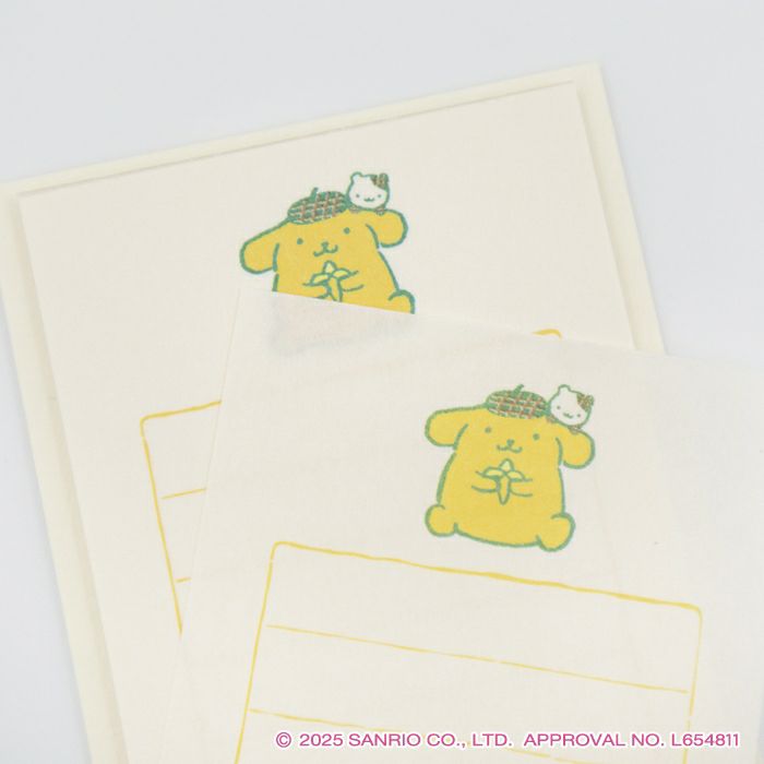 そえぶみ箋 ﾎﾟﾑﾎﾟﾑﾌﾟﾘﾝ ｻﾝﾘｵ