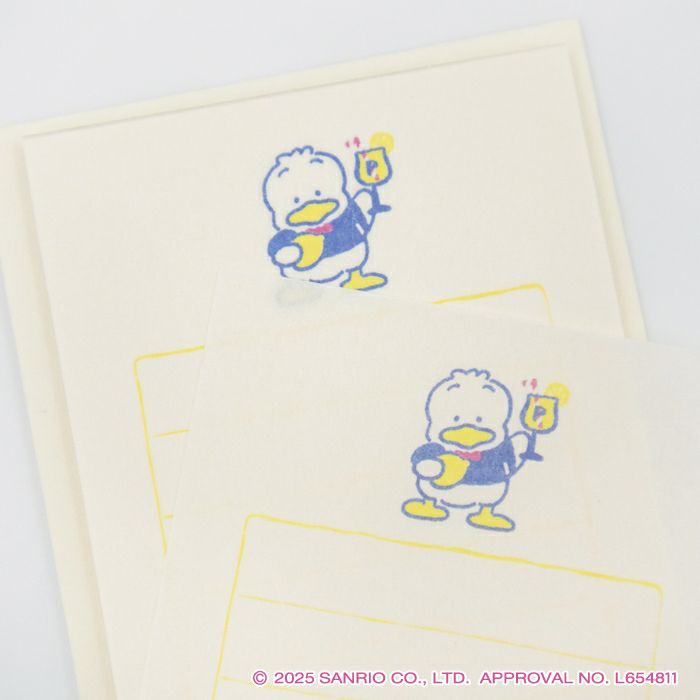 そえぶみ箋 あひるのﾍﾟｯｸﾙ ｻﾝﾘｵ