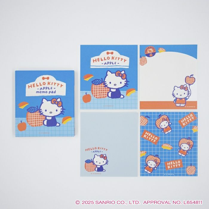 ハローキティ メモパッド 水色 goods collection ロリータ レア
