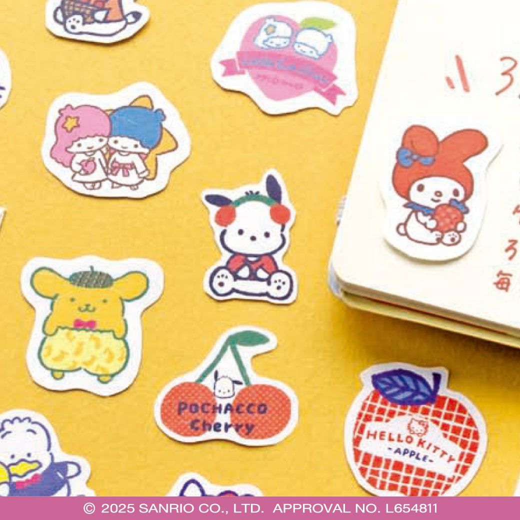 和紙ﾌﾚｰｸｼｰﾙ ﾎﾟﾑﾎﾟﾑﾌﾟﾘﾝ ｻﾝﾘｵ