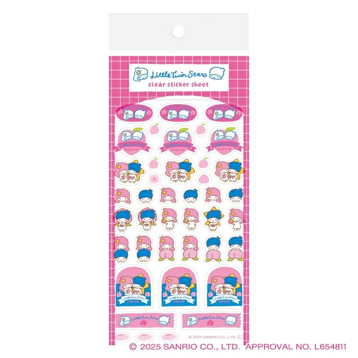 透明ｼｰﾙｼｰﾄ ﾘﾄﾙﾂｲﾝｽﾀｰｽﾞ ｻﾝﾘｵ