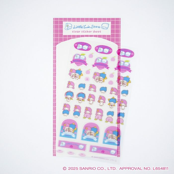 透明ｼｰﾙｼｰﾄ ﾘﾄﾙﾂｲﾝｽﾀｰｽﾞ ｻﾝﾘｵ