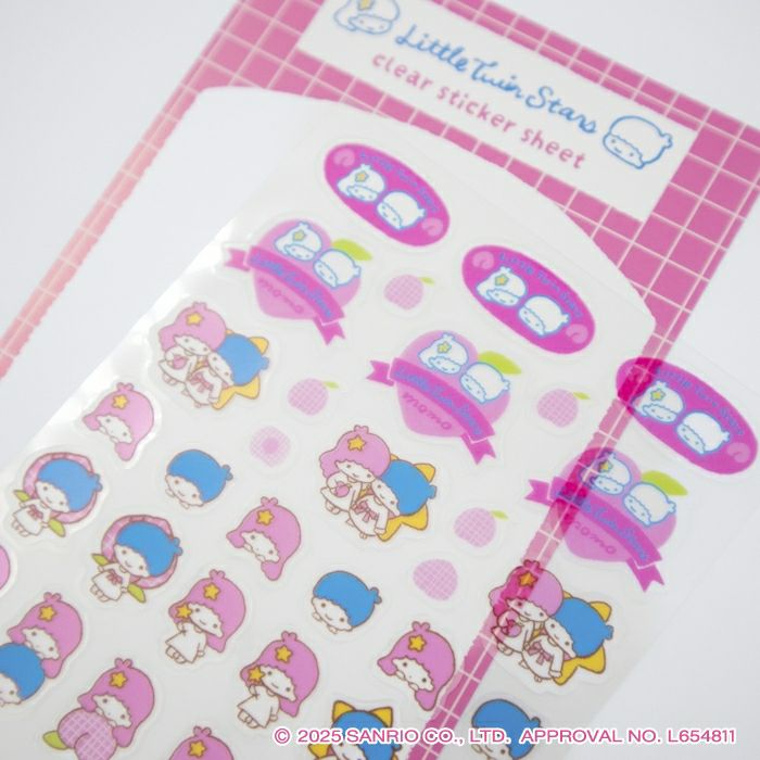 透明ｼｰﾙｼｰﾄ ﾘﾄﾙﾂｲﾝｽﾀｰｽﾞ ｻﾝﾘｵ