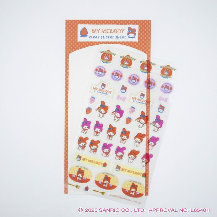 透明ｼｰﾙｼｰﾄ ﾏｲﾒﾛﾃﾞｨ ｻﾝﾘｵ