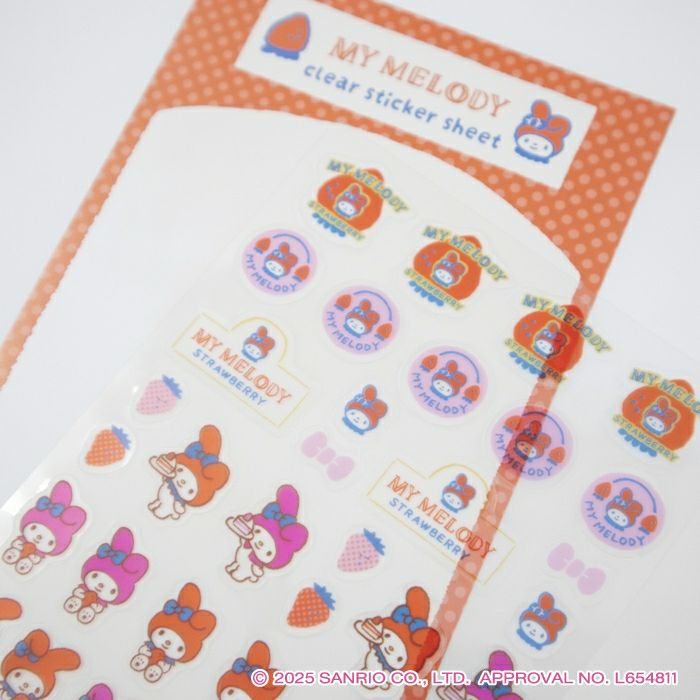 透明ｼｰﾙｼｰﾄ ﾏｲﾒﾛﾃﾞｨ ｻﾝﾘｵ