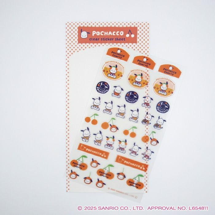 透明ｼｰﾙｼｰﾄ ﾎﾟﾁｬｯｺ ｻﾝﾘｵ