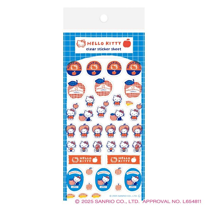 透明ｼｰﾙｼｰﾄ ﾊﾛｰｷﾃｨ ｻﾝﾘｵ