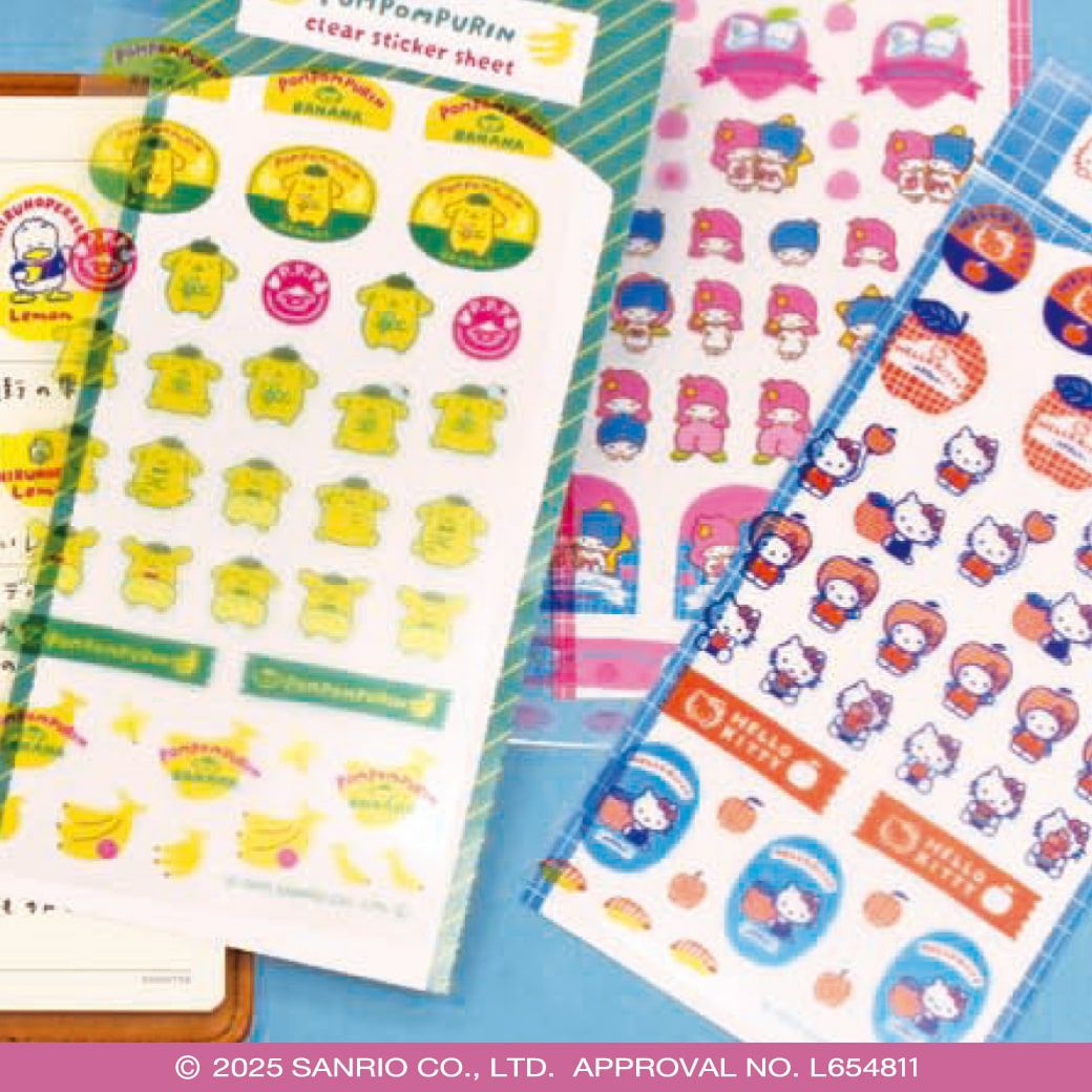 透明ｼｰﾙｼｰﾄ ﾊﾛｰｷﾃｨ ｻﾝﾘｵ