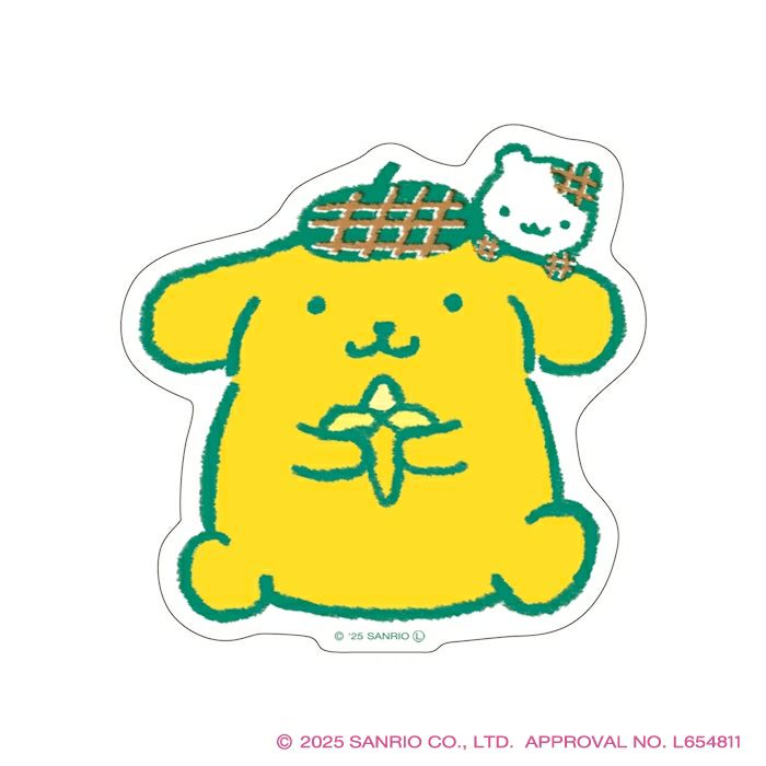 サンリオ♡ポムポムプリン キャラクター大賞 ミニレターセット 2019年 MDS BtoB |#エムプラン(国内販売のみ) レター ミニレターセット