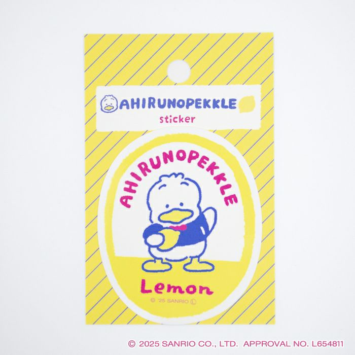 ｽﾃｯｶｰ あひるのﾍﾟｯｸﾙA ｻﾝﾘｵ