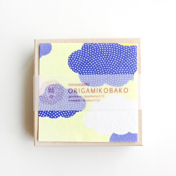 結々yuiyui 美濃和紙 おりがみ小箱