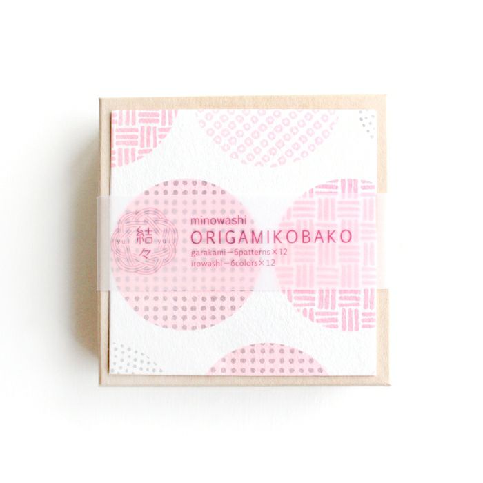 結々yuiyui 美濃和紙 おりがみ小箱