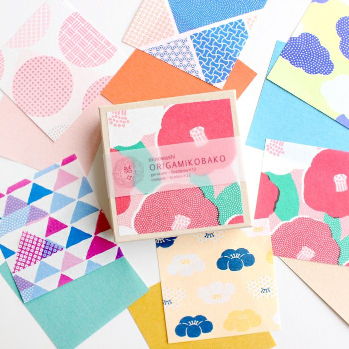結々yuiyui 美濃和紙 おりがみ小箱