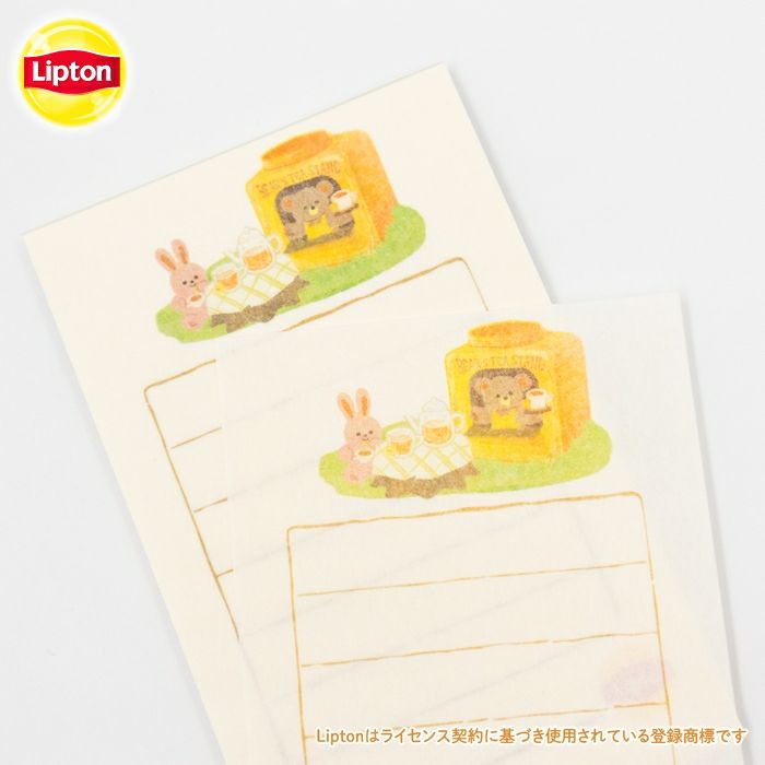 そえぶみ箋 ｽﾄﾚｰﾄﾃｨｰ ﾘﾌﾟﾄﾝ