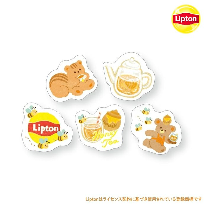 箱入りﾌﾚｰｸｼｰﾙ ﾊﾆｰﾃｨｰ ﾘﾌﾟﾄﾝ