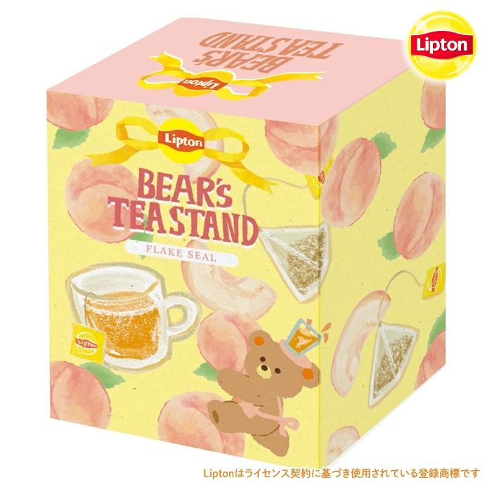 箱入りﾌﾚｰｸｼｰﾙ ﾋﾟｰﾁﾃｨｰ ﾘﾌﾟﾄﾝ