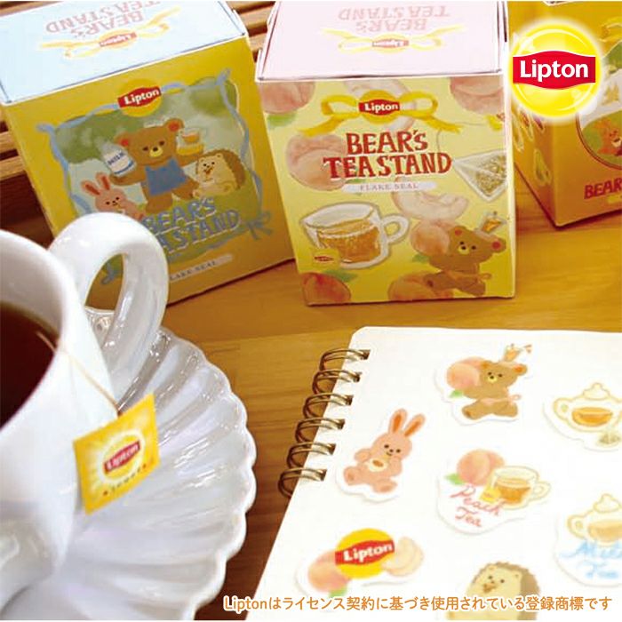 箱入りﾌﾚｰｸｼｰﾙ ﾋﾟｰﾁﾃｨｰ ﾘﾌﾟﾄﾝ