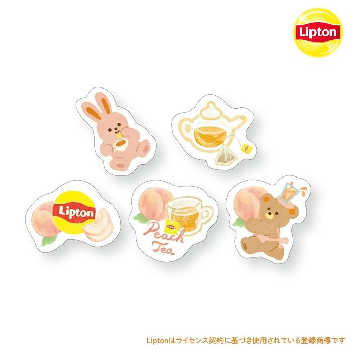 箱入りﾌﾚｰｸｼｰﾙ ﾋﾟｰﾁﾃｨｰ ﾘﾌﾟﾄﾝ