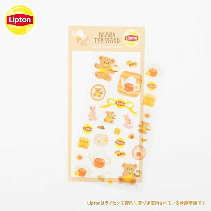 透明ｼｰﾙｼｰﾄ ｽﾄﾚｰﾄﾃｨｰ ﾘﾌﾟﾄﾝ