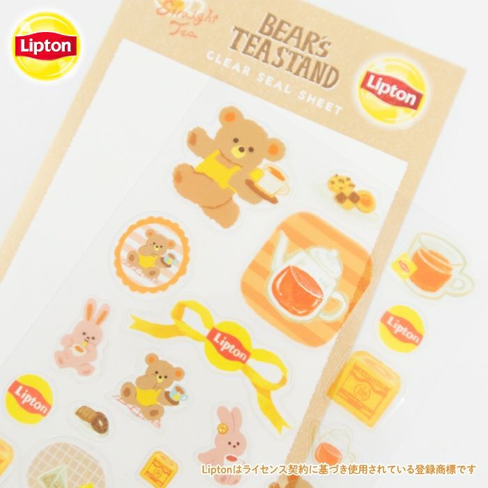 透明ｼｰﾙｼｰﾄ ｽﾄﾚｰﾄﾃｨｰ ﾘﾌﾟﾄﾝ