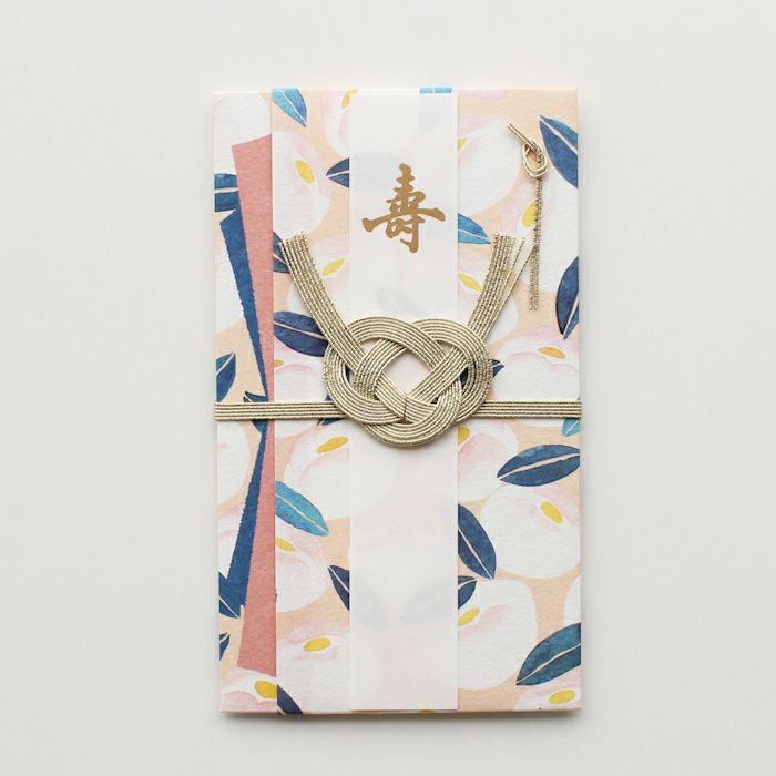祝儀袋 白椿 Hana Kurumi