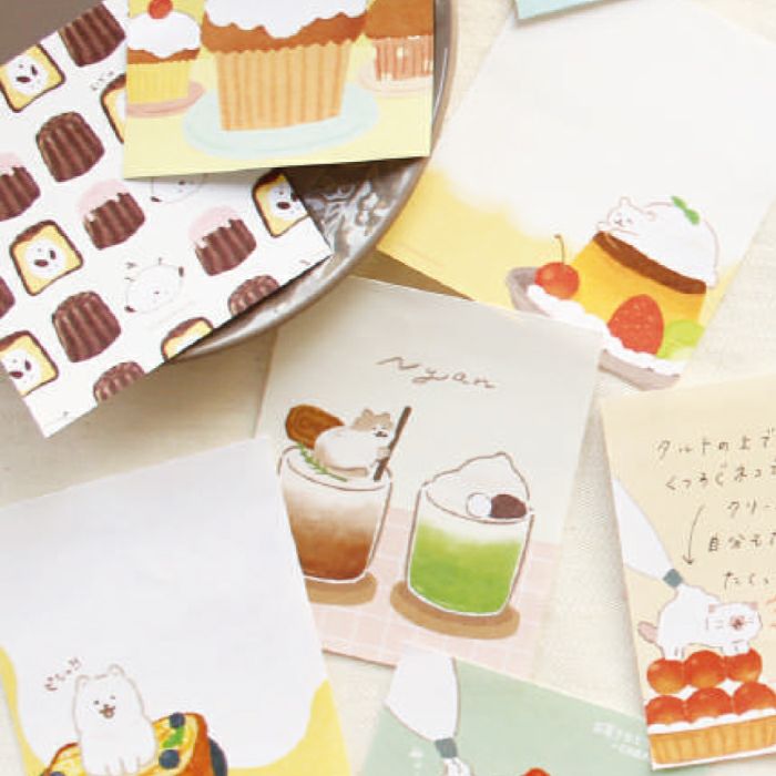 ﾒﾓﾊﾟｯﾄﾞ ﾈｺ お菓子などうぶつ工房 | 古川紙工公式オンラインショップ