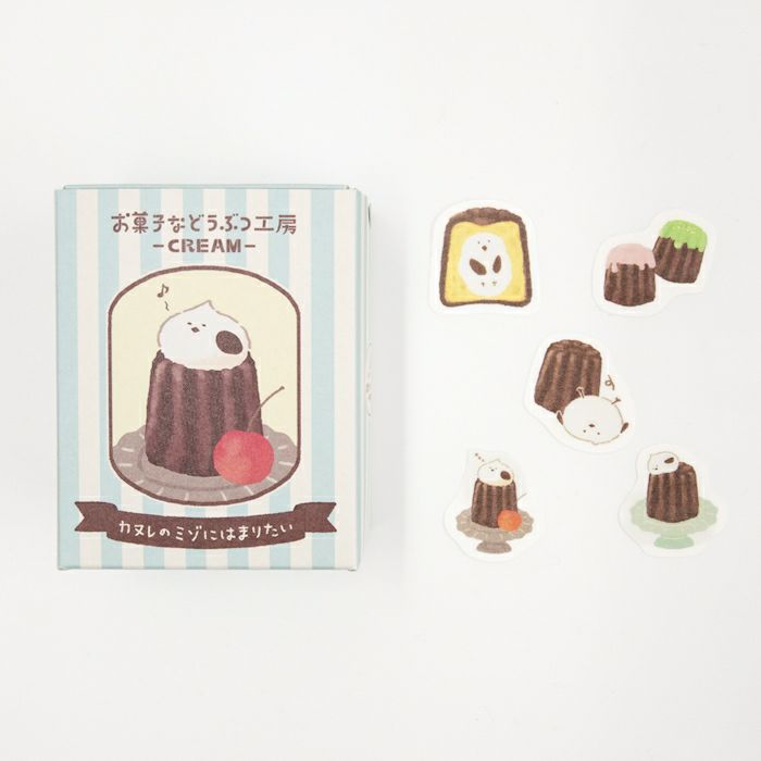 箱入りﾌﾚｰｸｼｰﾙ ﾄﾘ お菓子などうぶつ工房