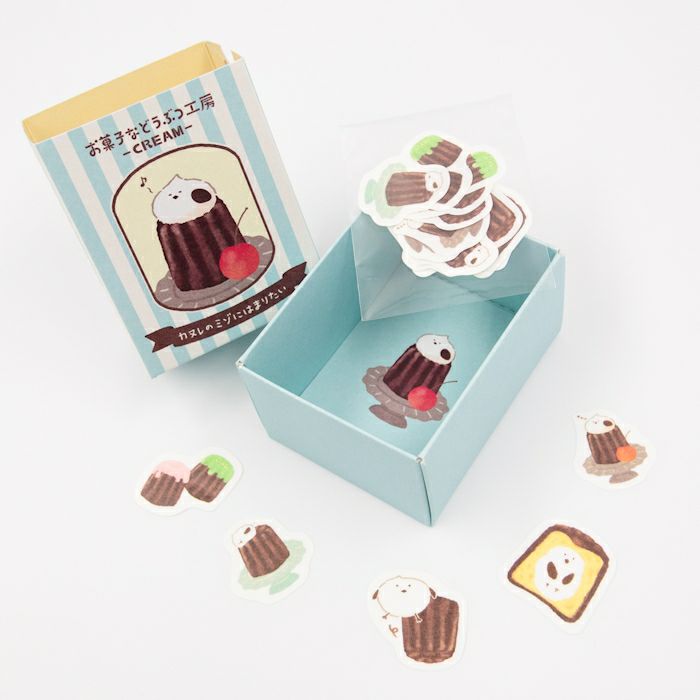 箱入りﾌﾚｰｸｼｰﾙ ﾄﾘ お菓子などうぶつ工房