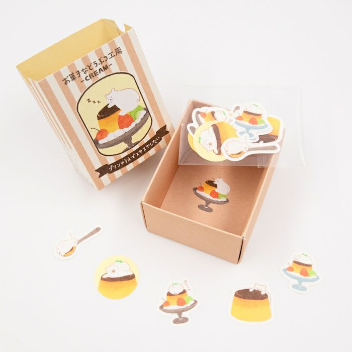 箱入りﾌﾚｰｸｼｰﾙ ｸﾏ お菓子などうぶつ工房