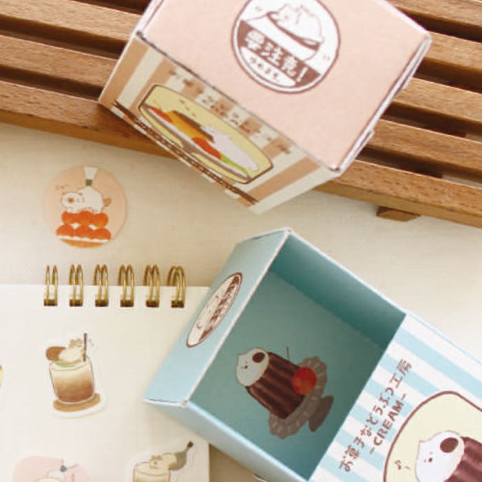 箱入りﾌﾚｰｸｼｰﾙ ｸﾏ お菓子などうぶつ工房