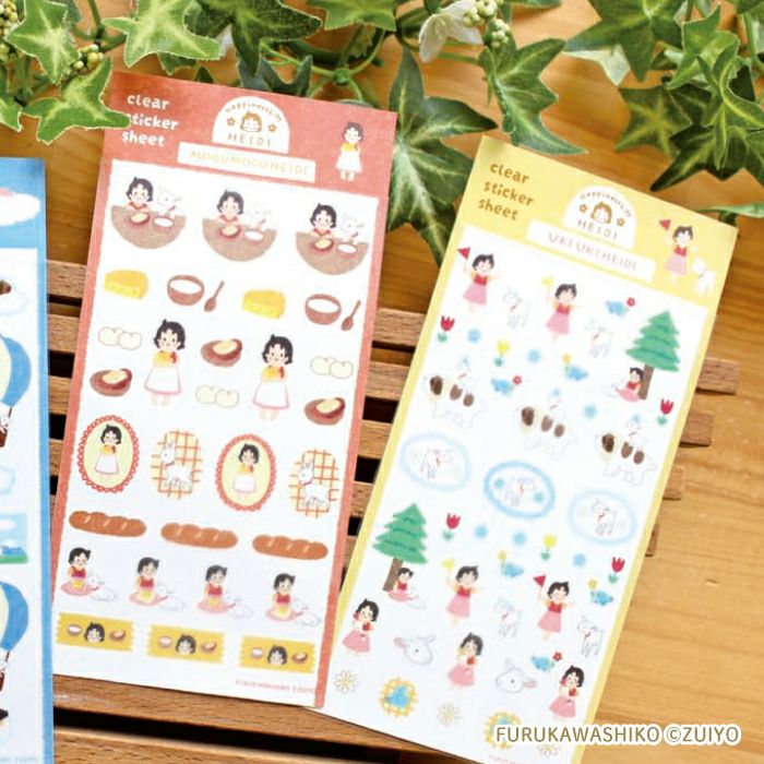 透明ｼｰﾙｼｰﾄ うきうきﾊｲｼﾞ ｱﾙﾌﾟｽの少女ﾊｲｼﾞ