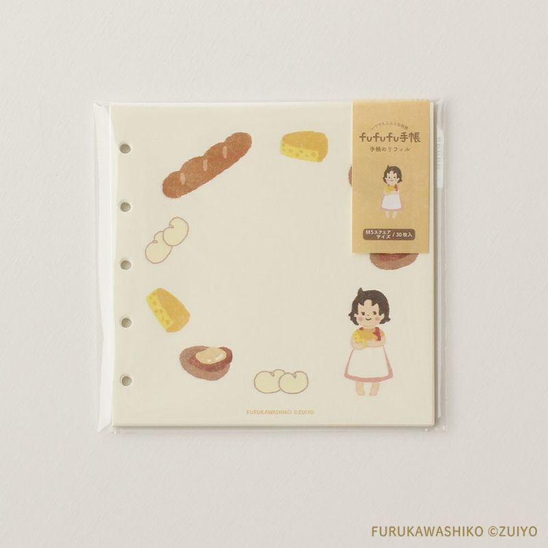 fufufu手帳 ﾘﾌｨﾙM5ｽｸｴｱ ｱﾙﾌﾟｽの少女ﾊｲｼﾞ もぐもぐﾊｲｼﾞ | 古川紙工公式