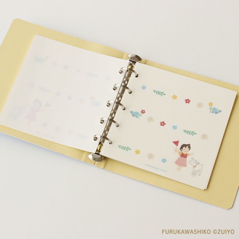 fufufu手帳 ﾘﾌｨﾙM5ｽｸｴｱ ｱﾙﾌﾟｽの少女ﾊｲｼﾞ うきうきﾊｲｼﾞ | 古川