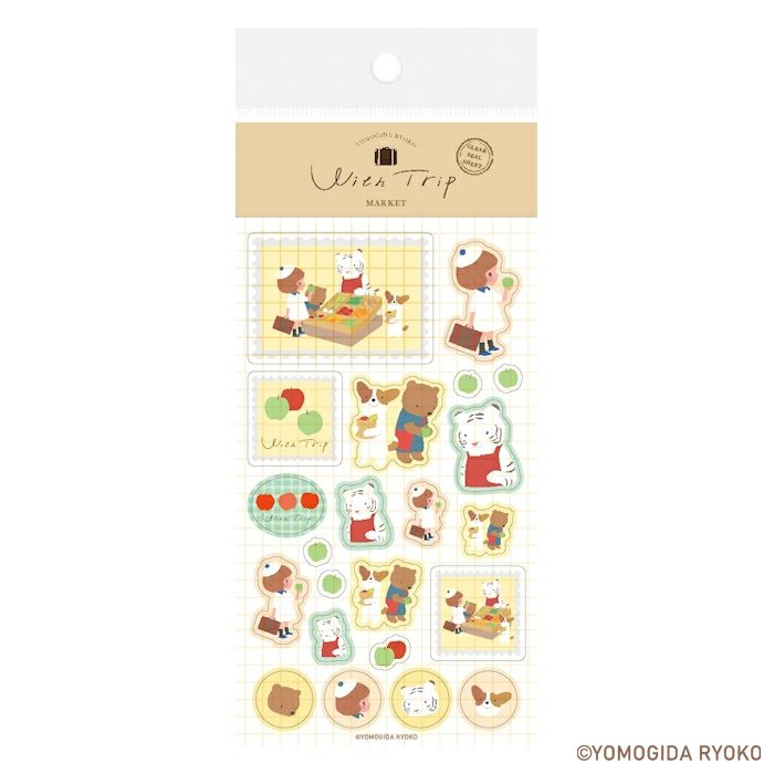 透明ｼｰﾙｼｰﾄ MARKET ﾖﾓｷﾞ田ﾘｮｵｺWithTrip