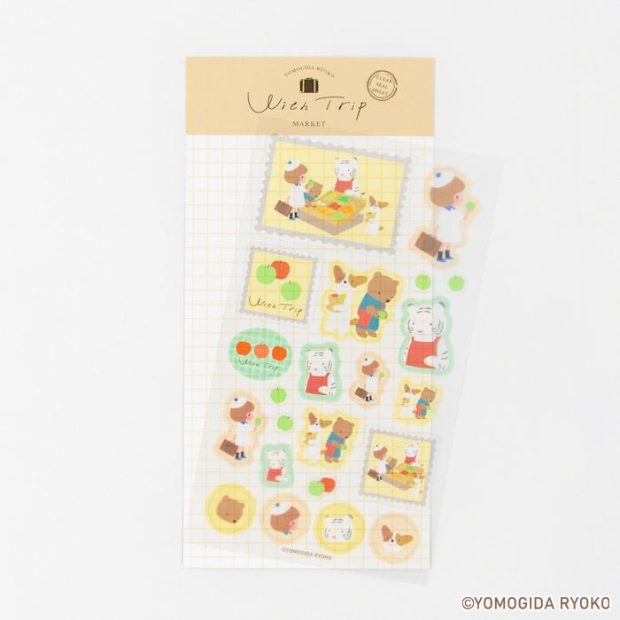 透明ｼｰﾙｼｰﾄ MARKET ﾖﾓｷﾞ田ﾘｮｵｺWithTrip